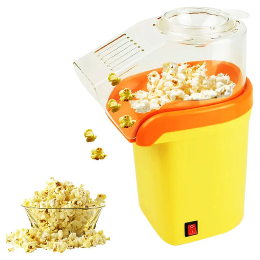 Discover the 5Core Mini Yellow Popcorn Machine - 16 Cup Hot Air Popper for Perfect Movie Nights!